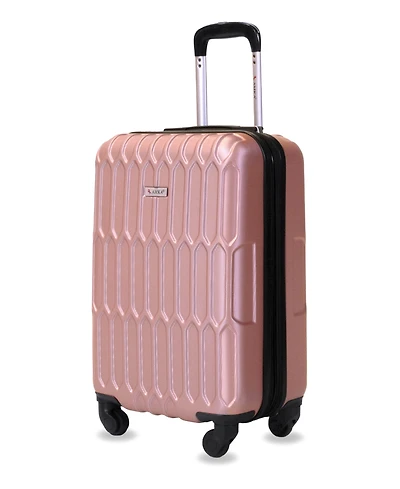 Honeycomb 20" Carry-On Expandable Spinner Suitcase