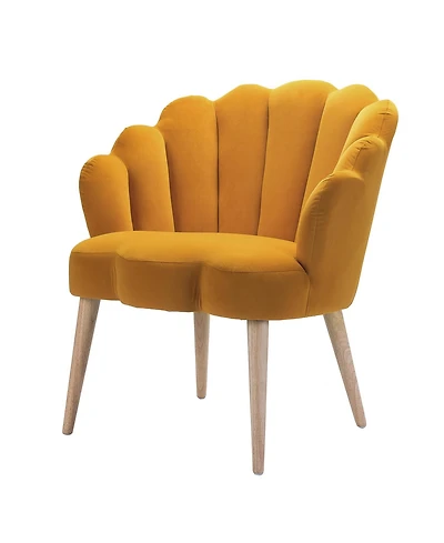 Boho Accent Velvet Upholstered Living Room Chairs for Makeup Room Bedroom