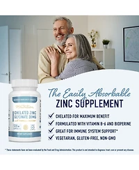 SMNutrition Chelated Zinc Supplements