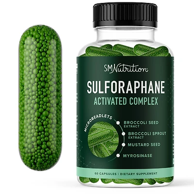 Activated Sulforaphane Complex Capsules, SMNutrition, 60ct