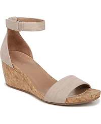 Naturalizer Women's Areda Ankle Strap Wedge Sandals