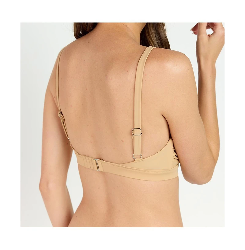 Calypsa Women's Adjustable Strap Clasp Swim Bra