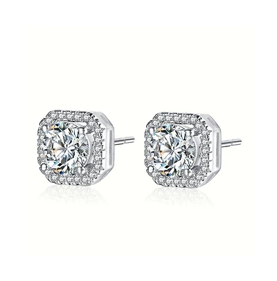 Crystal Stud Earrings for Women