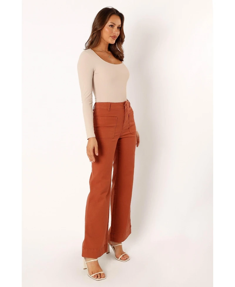 Petal and Pup Womens Nico Wide Leg Pants