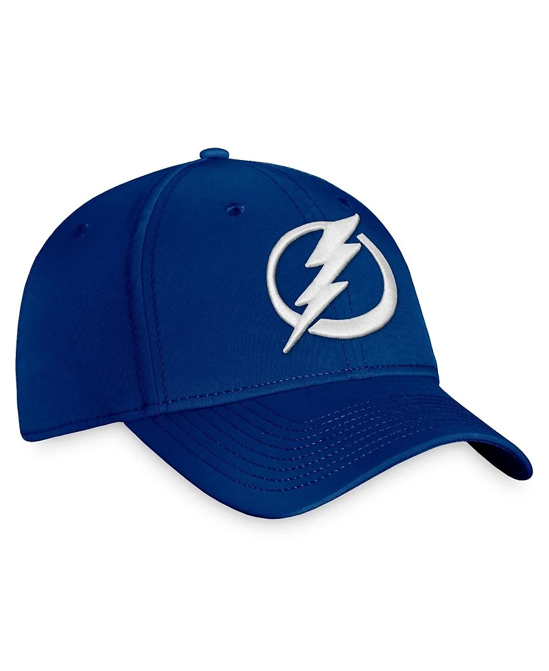 Men's Fanatics Blue Tampa Bay Lightning Core Primary Logo Flex Hat