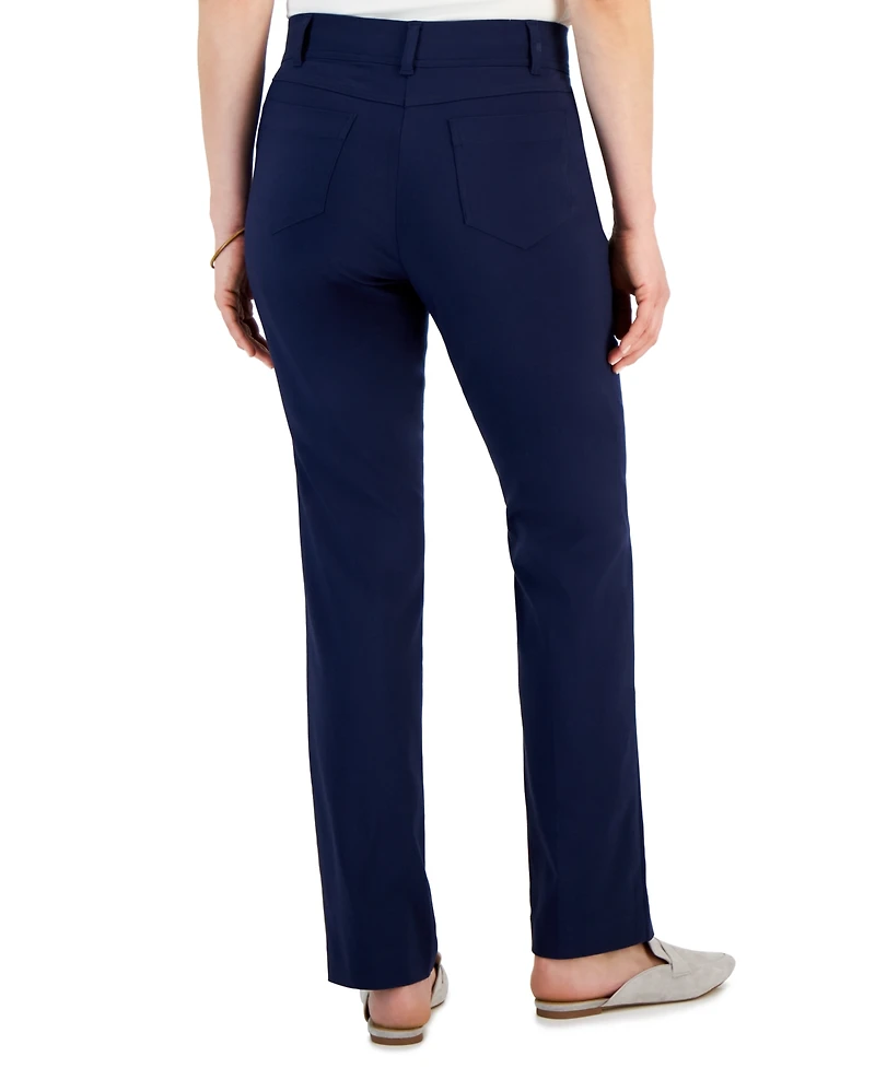 Jm Collection Petite Curvy Straight Leg Pants, & Short, Created for Macy's