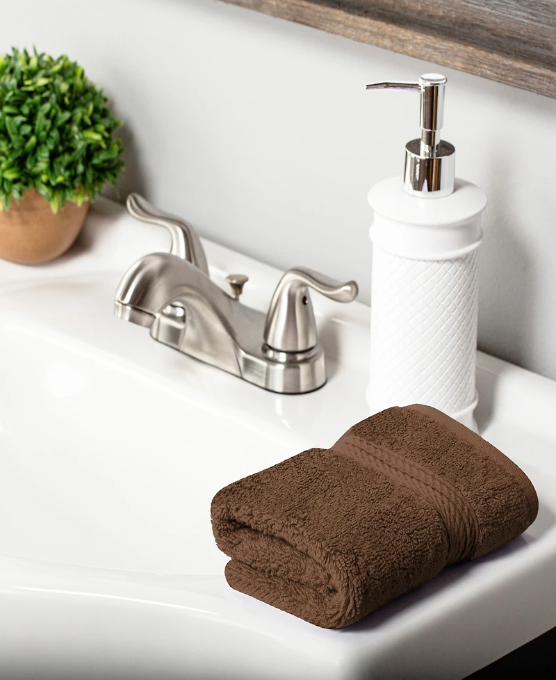 Superior 100% Egyptian Cotton 6-Pc Face Towel Set