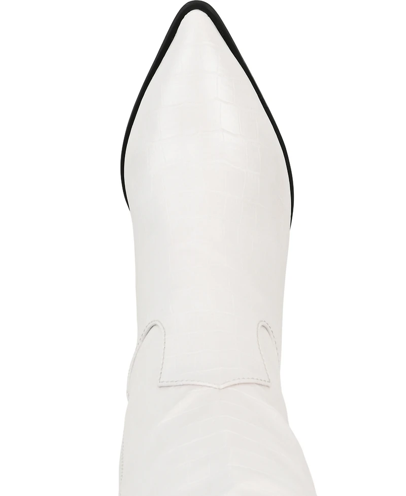Journee Collection Women's Therese Extra Wide Calf Block Heel Knee High Dress Boots