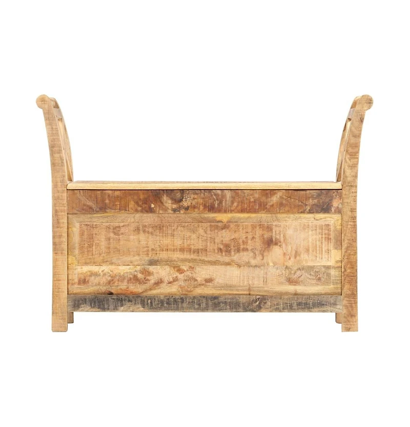 Hall Bench 40.6"x13"x28.3" Solid Mango Wood