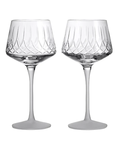 Waterford Lismore Arcus Wine, Set of 2