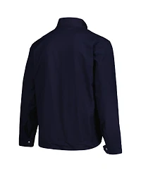 Men's Dunbrooke Navy Denver Broncos Journey Workwear Tri-Blend Full-Zip Jacket
