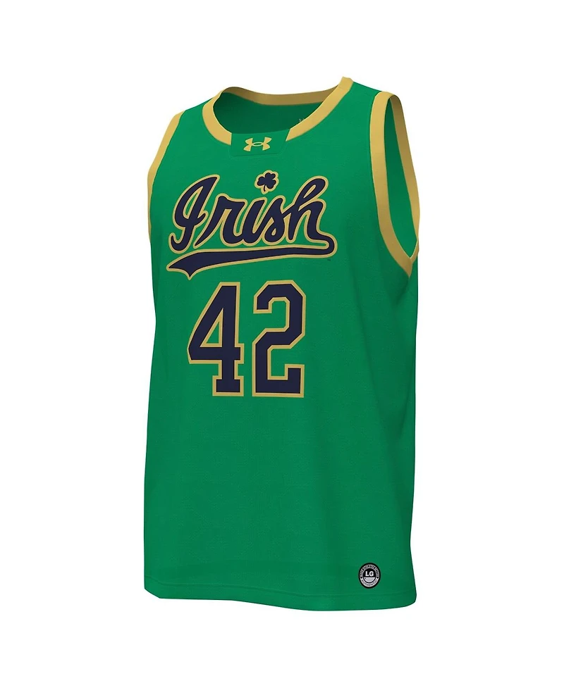 Under Armour Men's 42 Notre Dame Fighting Irish Replica Basketball Jersey