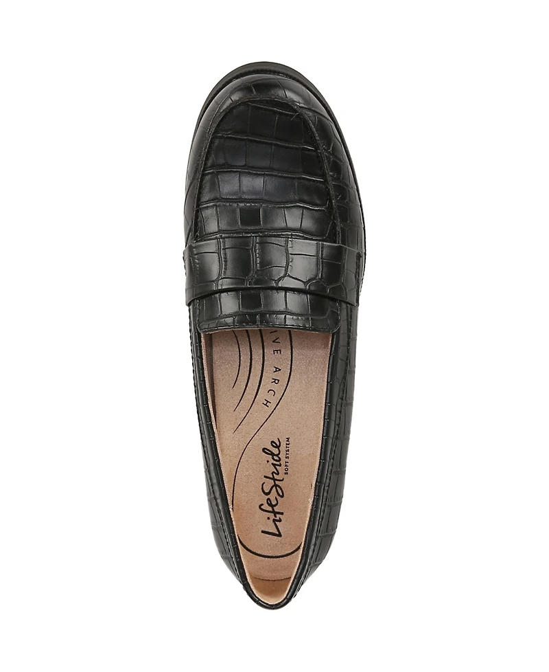 LifeStride Women's Sonoma 2 Slip On Penny Loafers
