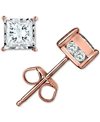 Trumiracle Diamond Stud Earrings (1/2 ct. t.w.) 14k White, Yellow or Rose Gold