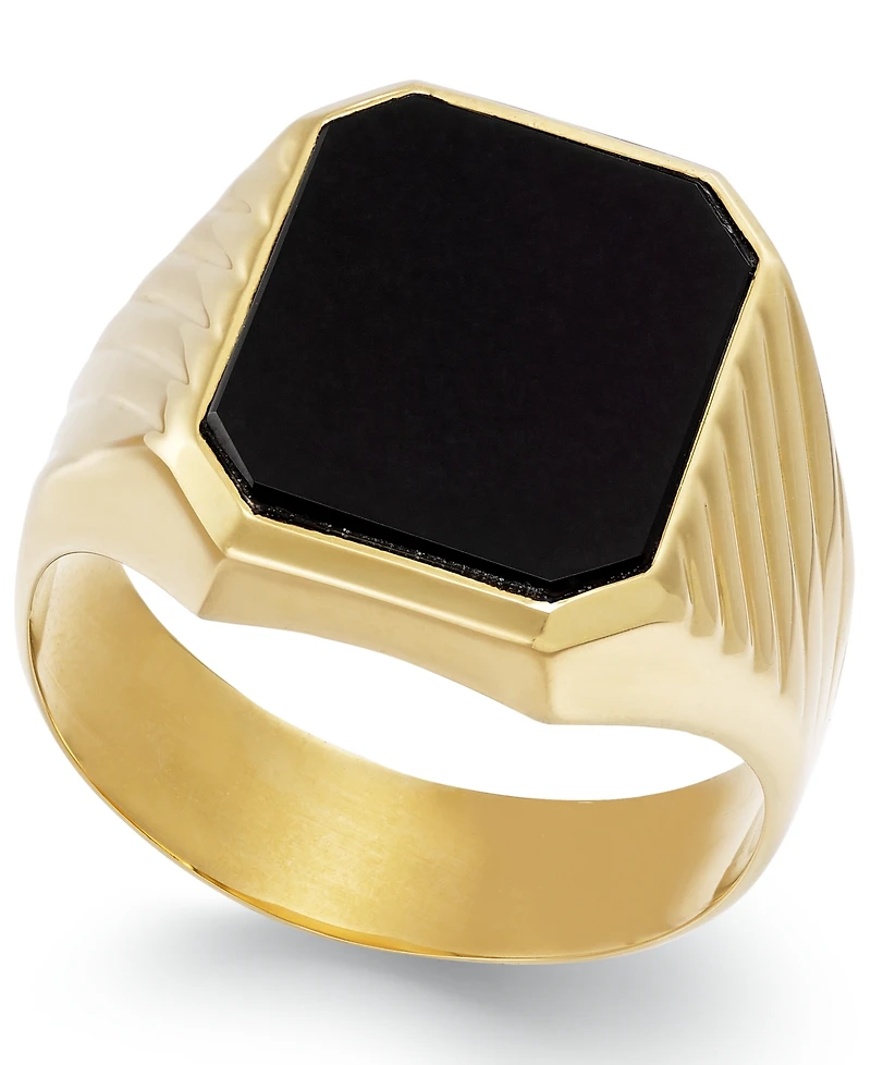 Men's Onyx (3-3/4 ct. t.w.) Ring in 14k Gold