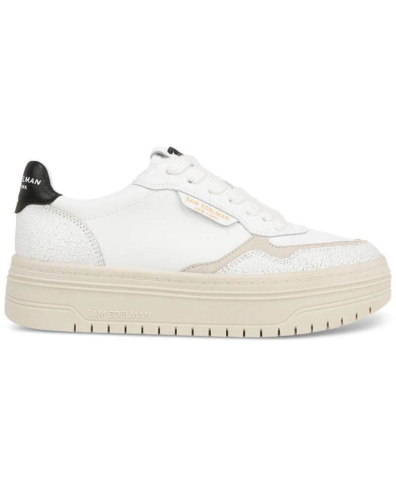 Sam Edelman Women's Blaine Lace-Up Platform Sneakers