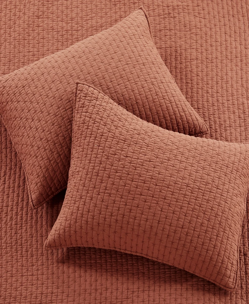 Levtex Cross Stitch Stitching -Pc. Quilt Set