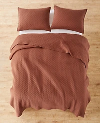 Levtex Cross Stitch Stitching 3-Pc. Bedspread Set, Queen