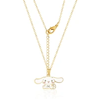 Hello Kitty Sanrio Cinnamoroll Enamel 3D Pendant, 18'' Chain