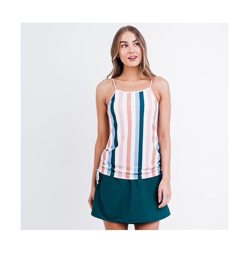 Calypsa Women's Adjustable Strap Maya Swim Top