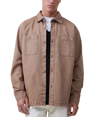 Cotton On Men's Heavy Oversized Fit Overshirt