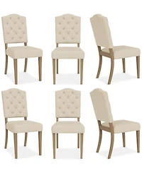 Jesilyn 6pc Dining Chair Set