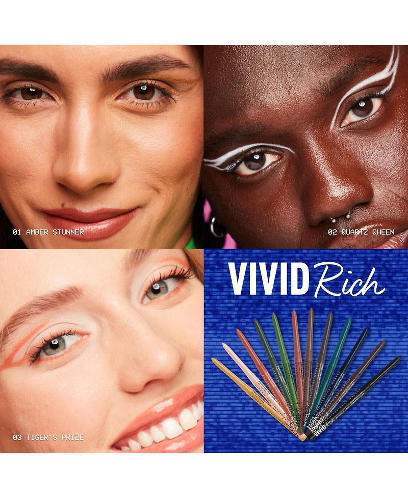 Nyx Professional Makeup Vivid Rich Retractable Eyeliner