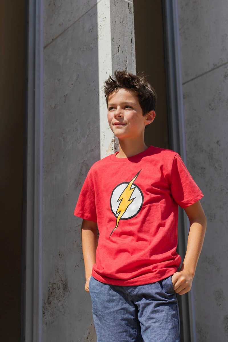 Justice League Toddler Boys Dc Comics Batman Superman The Flash 3 Pack T-Shirts
