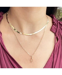 The Lovery Mini Gold Ice Cream Cone Charm 14K Gold