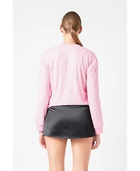 Women's Sequins Sweater