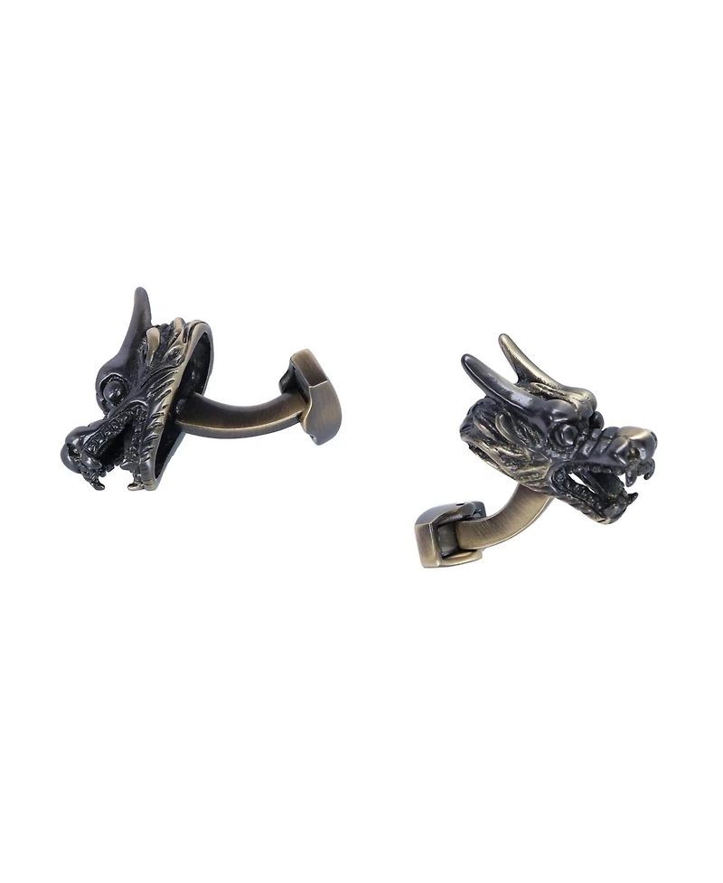 Trafalgar Guardian of Freedom Silk Brace and Brass Cufflink Set