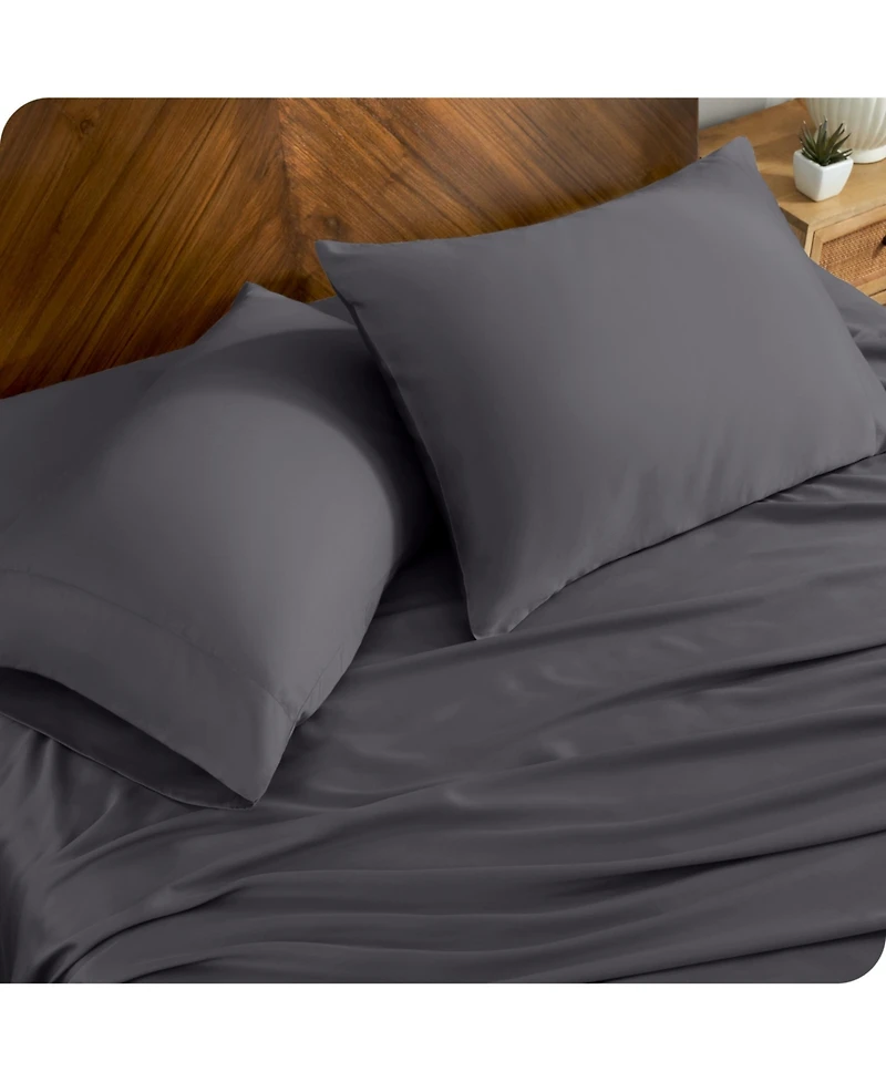 Bare Home Tencel Lyocell Standard Pillowcase Set