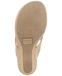 Style & Co Women's Chicklet Wedge Thong Sandals, Created for Macy's