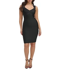 Siena Women's Sweetheart-Neck Bandage Dress