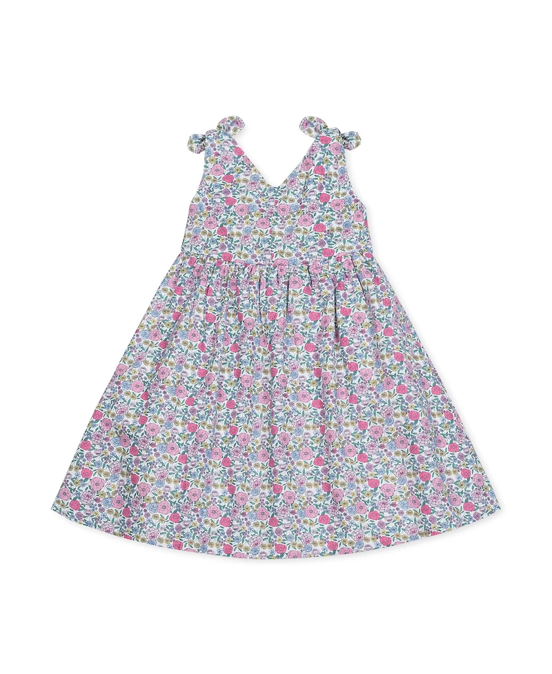 Hope & Henry Toddler Girls Sleeveless Bow Shoulder Swing Dress