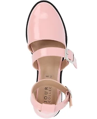 Journee Collection Women's Constance Double Buckle Flats