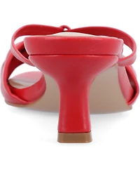 Journee Collection Women's Starling Kitten Heel Dress Sandals