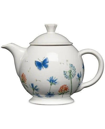 Fiesta Breezy Floral 44 oz. Covered Teapot