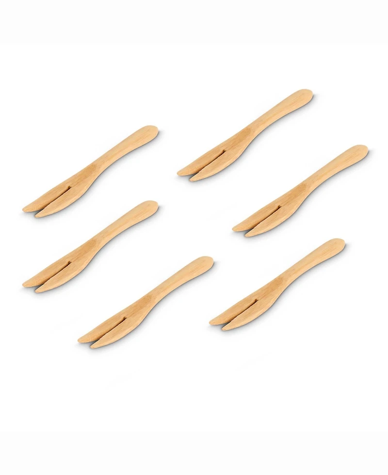 Hic Kitchen Maison Du Fromage 19-Piece Burnished Bamboo Charcuterie Rectangular Cheese Board and Tools Set
