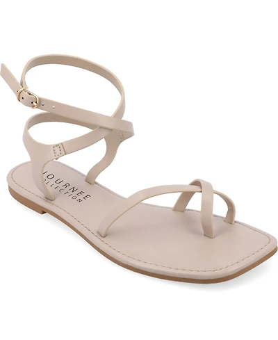 Journee Collection Women's Charra Strappy Sandals
