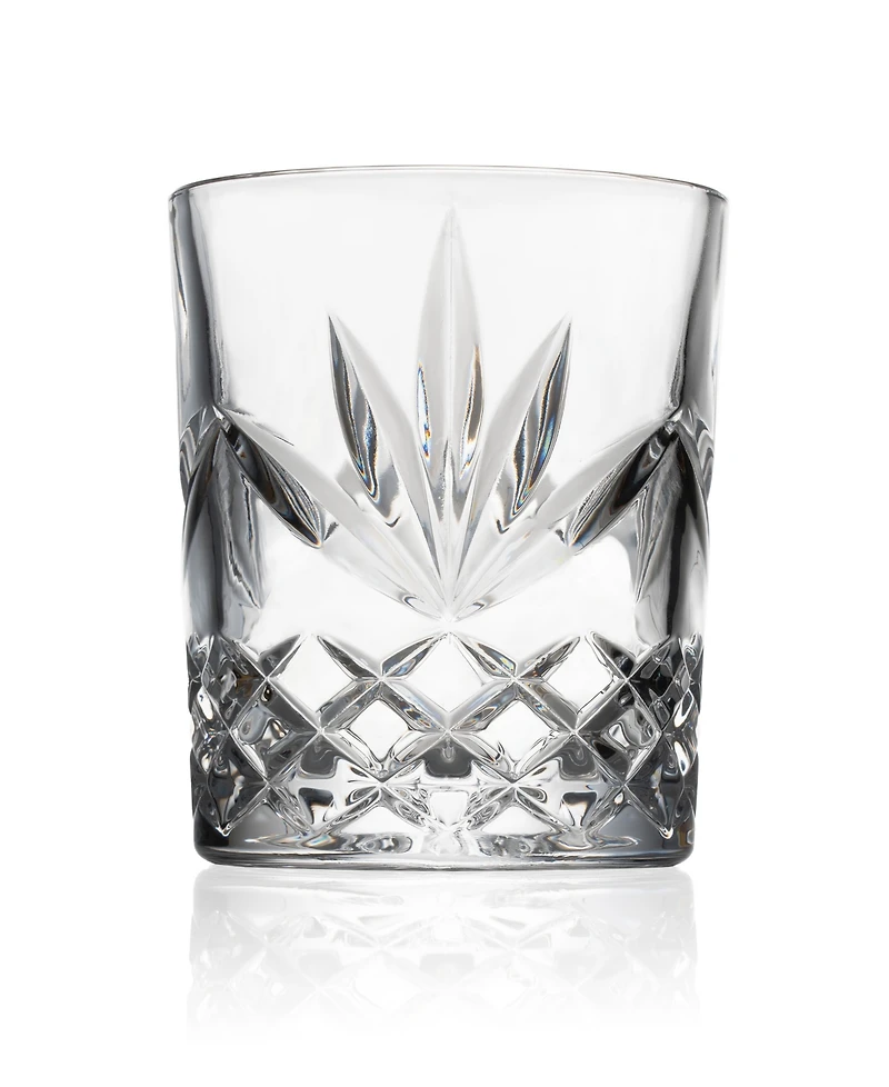 Godinger Shannon Double Old-Fashioned Glasses, Set of 4