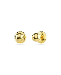 Swarovski White, Gold-Tone Meteora Stud Earrings