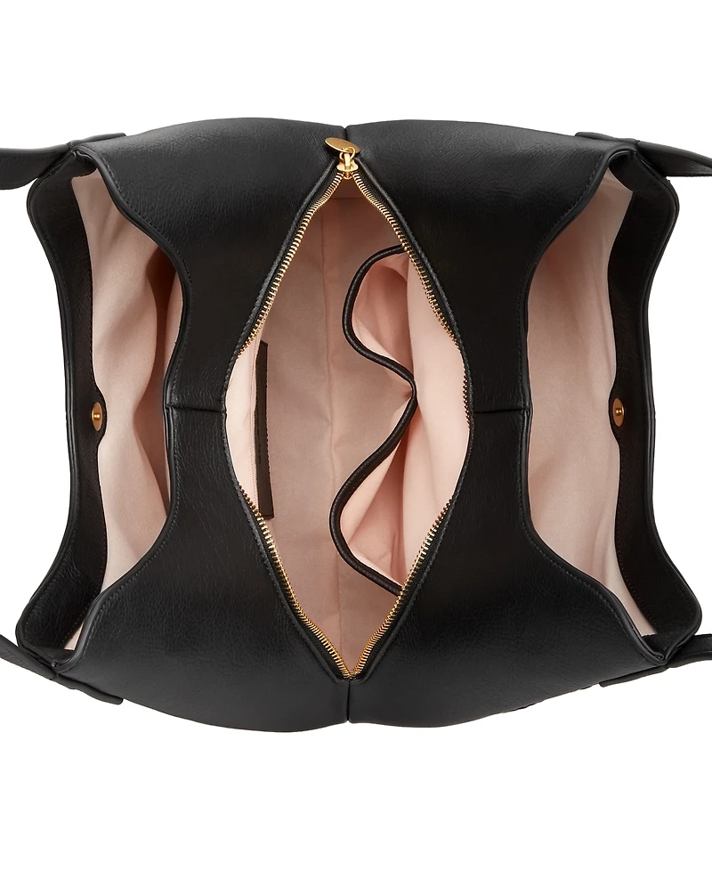 Style & Co Whip-Stitch Soft 4-Poster Tote, Exclusively at Macy's