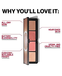 Smashbox Halo Sculpt + Glow Face Palette With Vitamin E