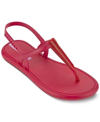 Ipanema Glossy Casual Flat Thong Sandals