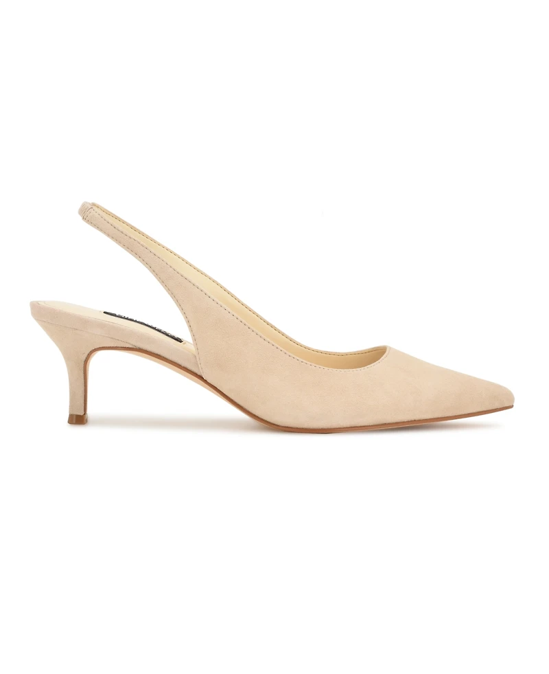 Nine West Women's Nataly Pointy Toe Sling-back Dress Pumps