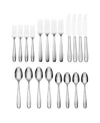 Oneida Oakwood 20 Piece Everyday Flatware Set, Service for 4
