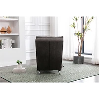Streamdale Modern Linen Chaise Lounge Chair