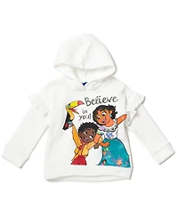 Encanto Girls Mirabel Pullover Fleece Hoodie and Leggings Outfit Set
