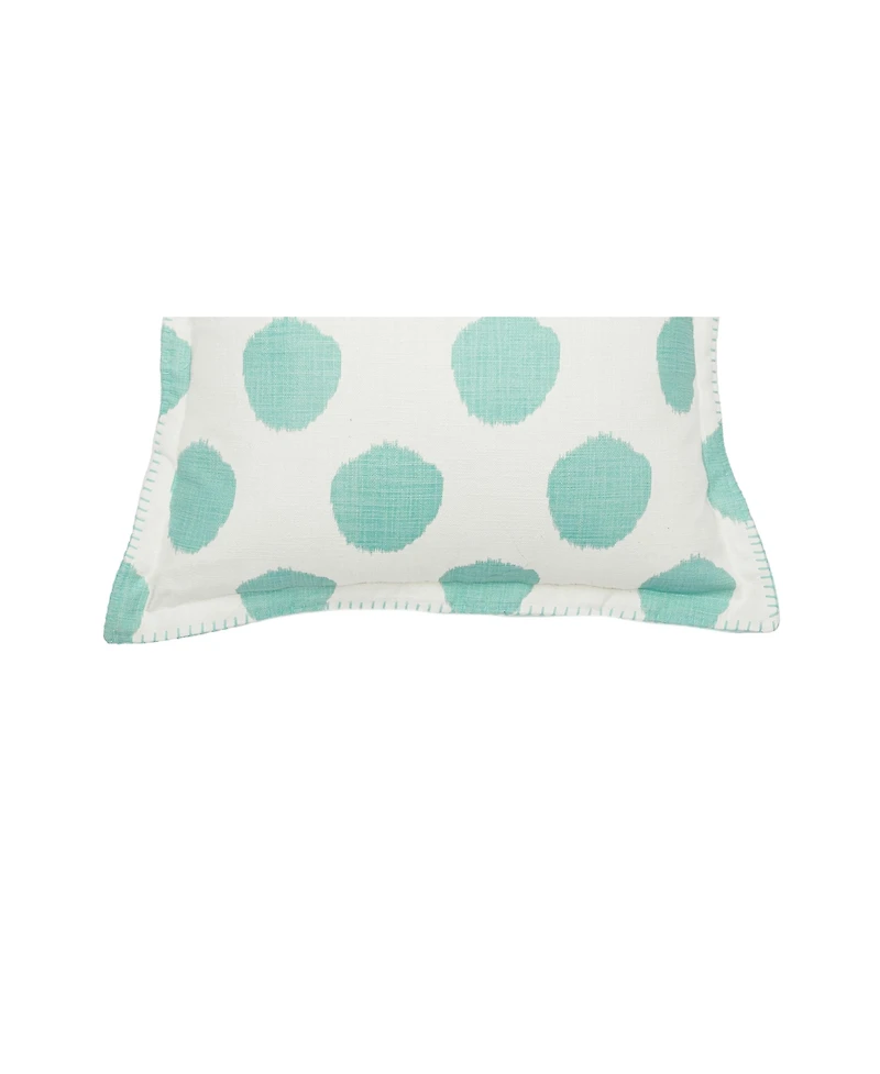 Surf Dot Printed Throw Pillow, 20" x 20"